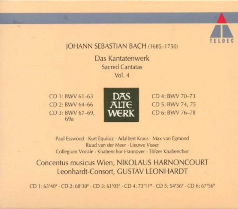Bach：Complete Sacred Cantatas BACH,J.S. - Complete Sacred Cantatas - Amazon.com Music